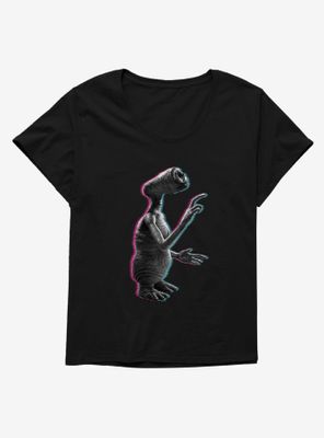 E.T. Glitch  Womens T-Shirt Plus