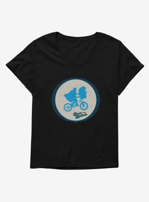 E.T. Over The Moon Womens T-Shirt Plus