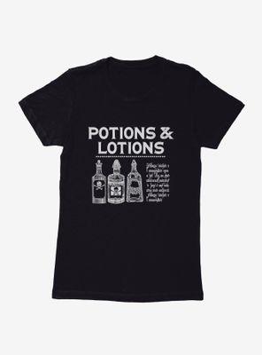 Fantastic Beasts: The Secrets Of Dumbledore Potions & Lotions Womens T-Shirt