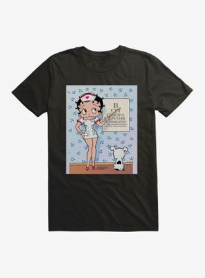 Betty Boop Snellen Eye Chart T-Shirt