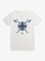 Vikings: Valhalla Canute Shield Symbol T-Shirt