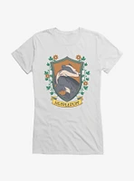 Harry Potter Hufflepuff Crest Girls T-Shirt