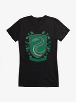 Harry Potter Slytherin Crest Girls T-Shirt