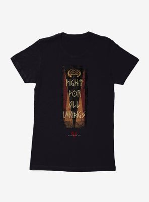 Vikings: Valhalla For All Vikings Womens T-Shirt