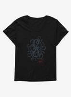 Vikings: Valhalla Faded Snakes Intertwined Womens T-Shirt Plus