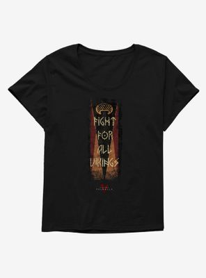 Vikings: Valhalla For All Vikings Womens T-Shirt Plus