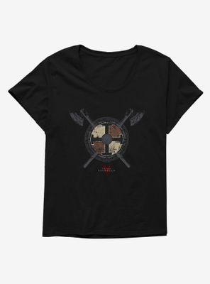 Vikings: Valhalla Haraldson Shield Symbol Womens T-Shirt Plus