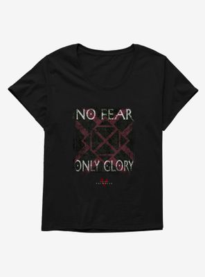 Vikings: Valhalla No Fear Womens T-Shirt Plus