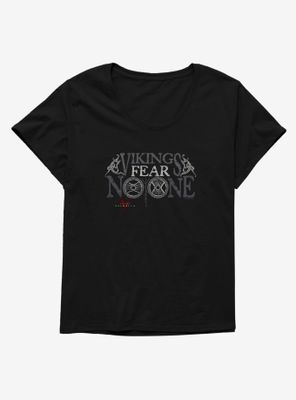 Vikings: Valhalla Vikings Fear No One Womens T-Shirt Plus