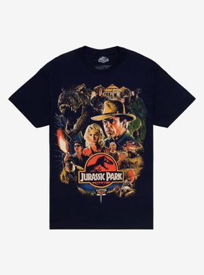 Jurassic Park Vintage Poster T-Shirt