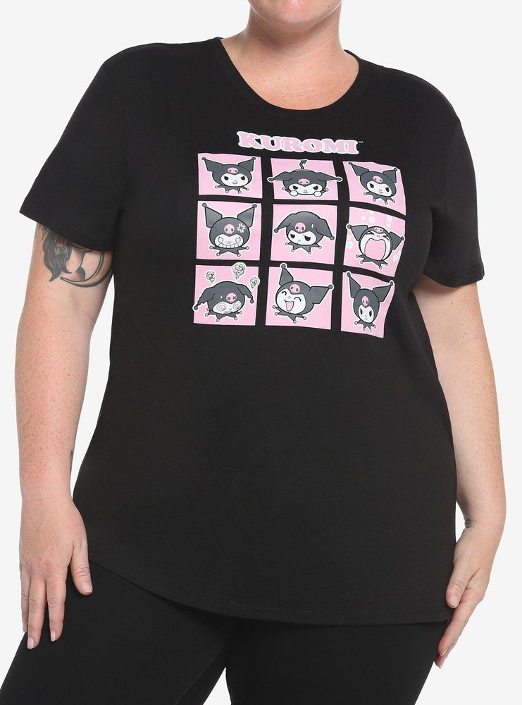 Hello Kitty Monster Boyfriend Fit Girls T-Shirt Plus Size