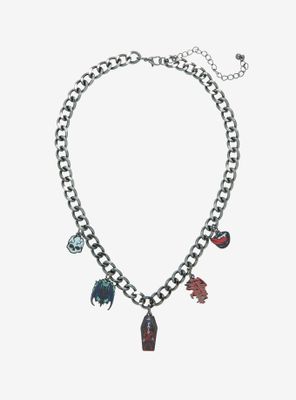 Falling In Reverse Charm Necklace