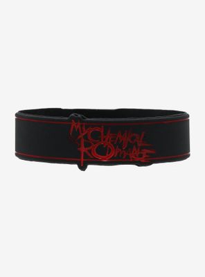 My Chemical Romance Red Logo Rubber Bracelet