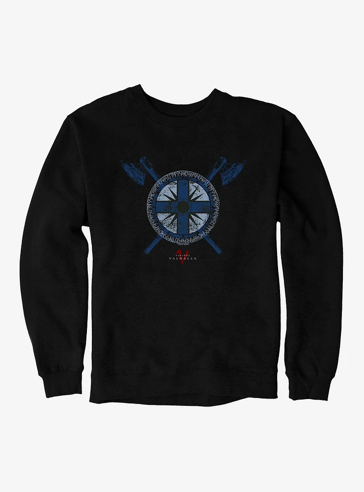 Vikings: Valhalla Canute Shield Symbol Sweatshirt