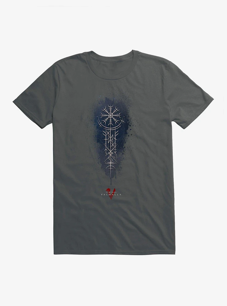 Vikings: Valhalla Engraved Line Art T-Shirt