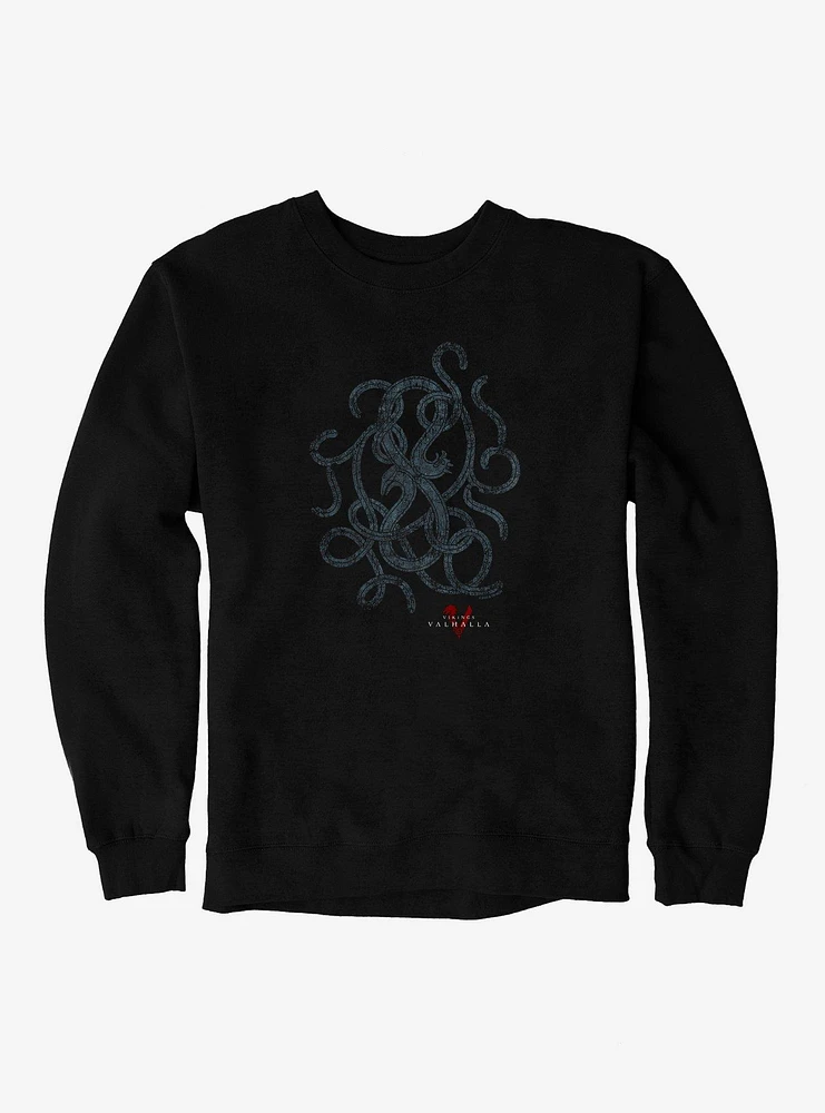 Vikings: Valhalla Faded Snakes Intertwined Sweatshirt