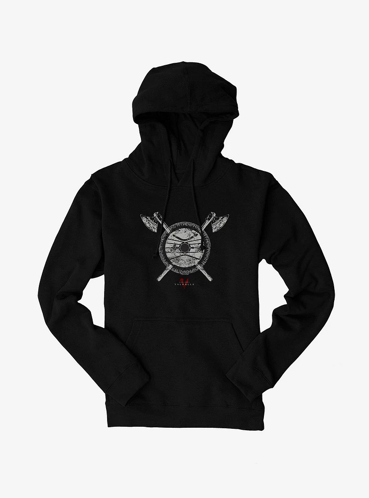 Vikings: Valhalla Erikkson Shield Symbol Hoodie