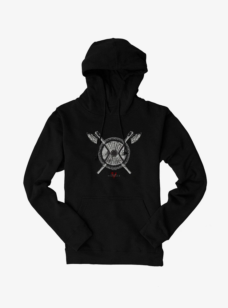 Vikings: Valhalla Eriksdotter Shield Symbol Hoodie