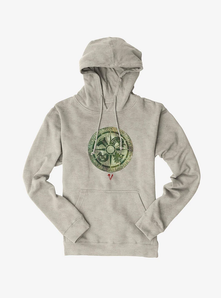 Vikings: Valhalla Gold Emblem Hoodie