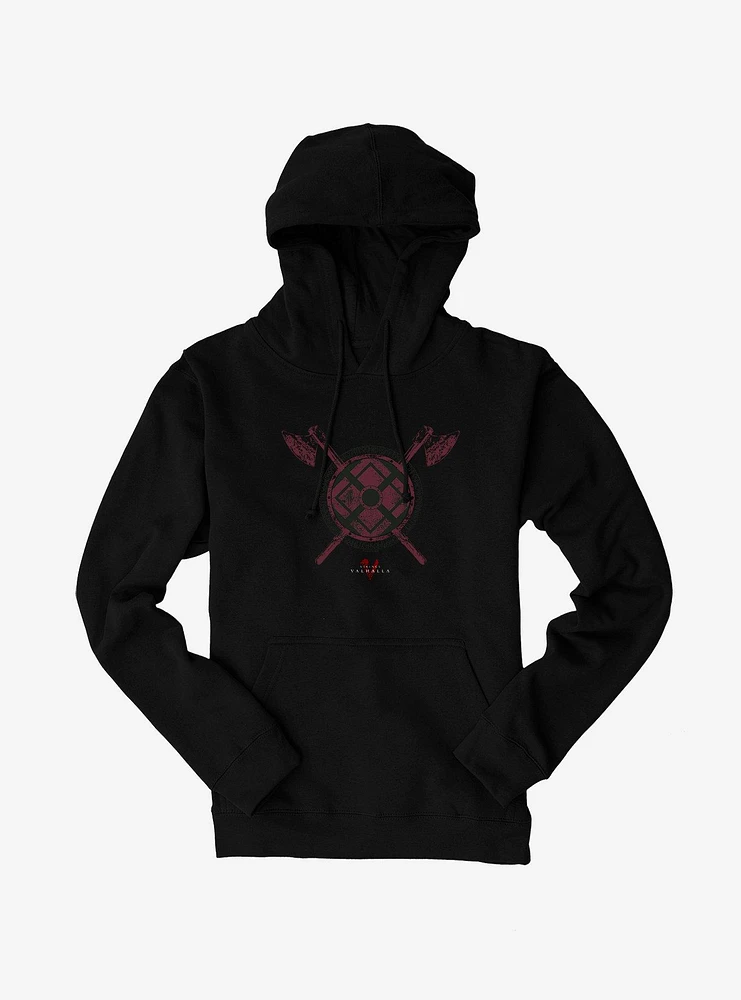 Vikings: Valhalla Sigurdsson Shield Symbol Hoodie