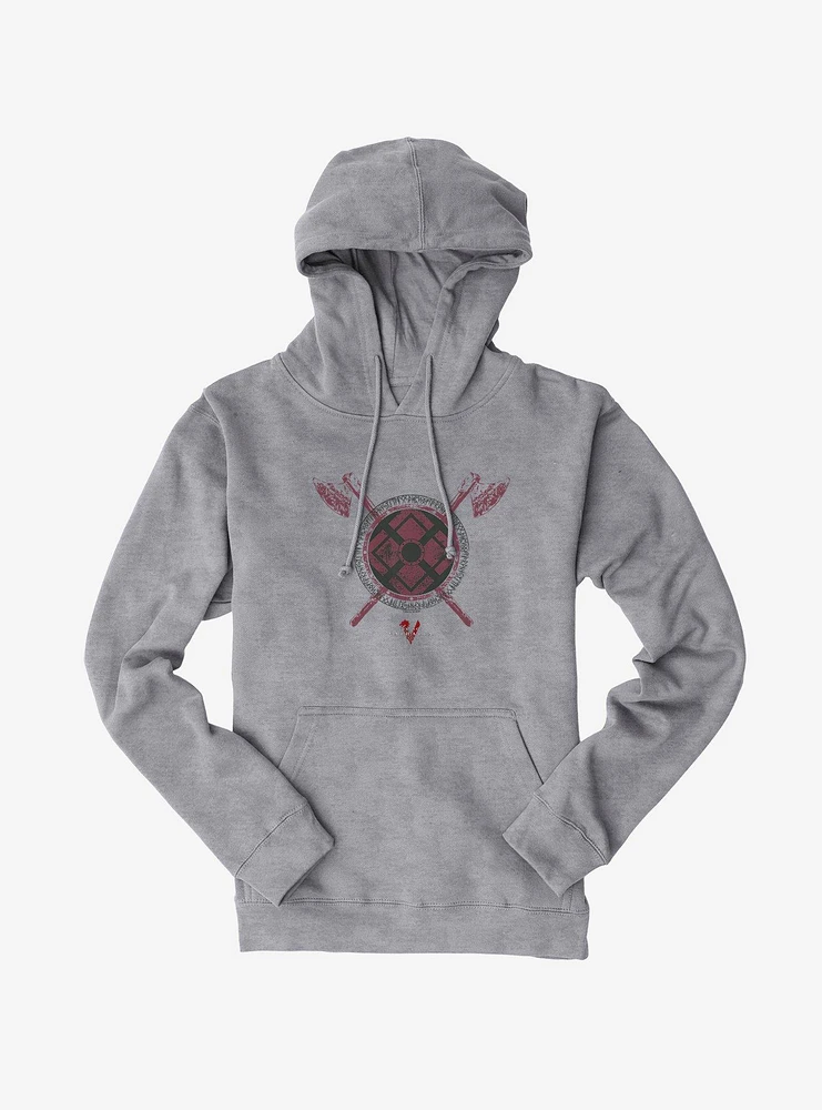 Vikings: Valhalla Sigurdsson Shield Symbol Hoodie