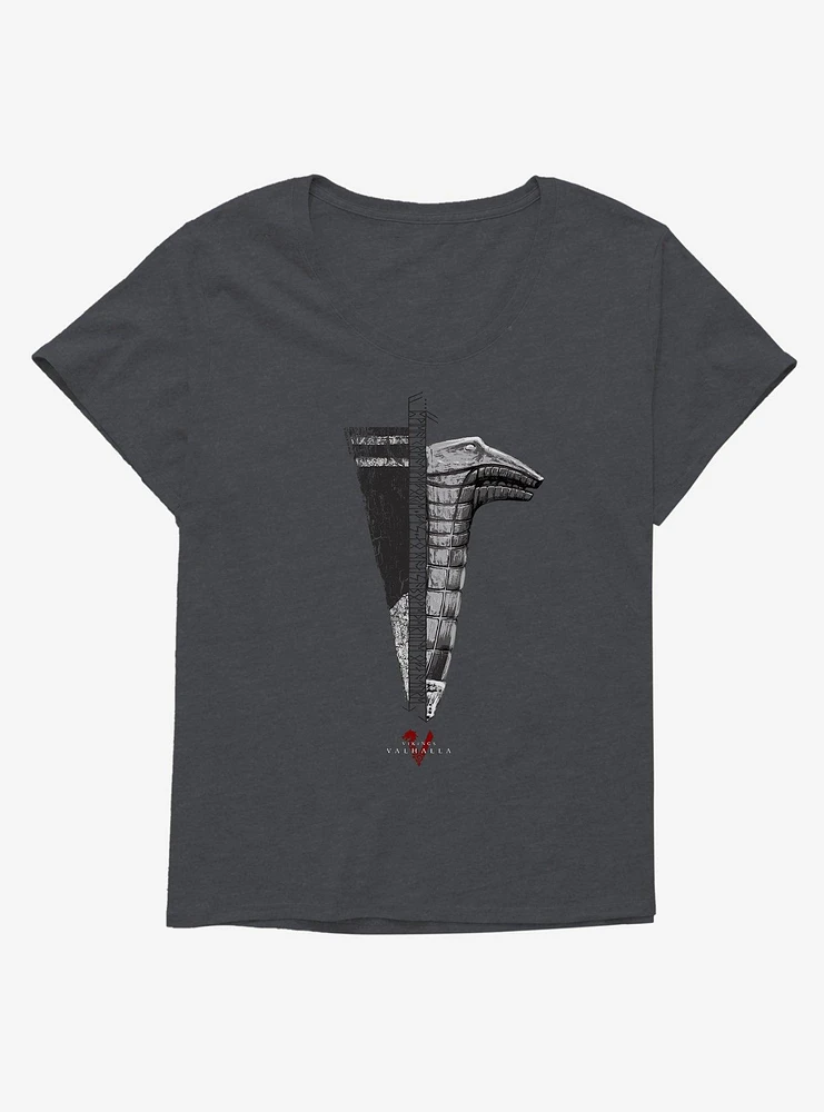 Vikings: Valhalla Figurehead Girls T-Shirt Plus