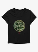 Vikings: Valhalla Gold Emblem Girls T-Shirt Plus