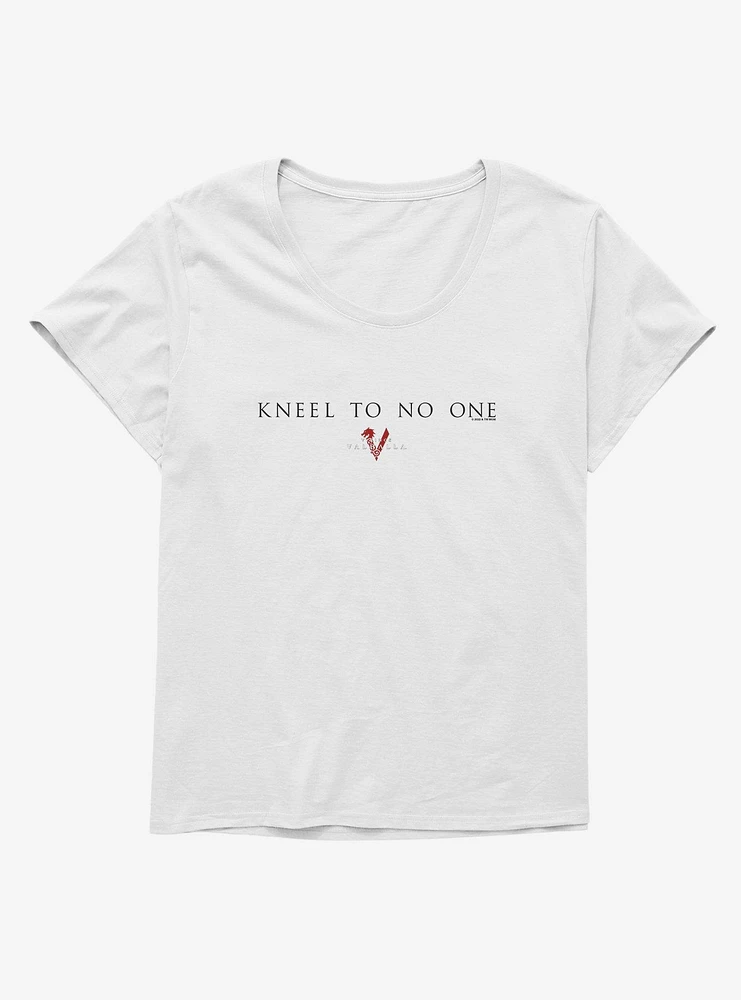 Vikings: Valhalla Kneel To No One Girls T-Shirt Plus