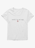 Vikings: Valhalla Kneel To No One Girls T-Shirt Plus