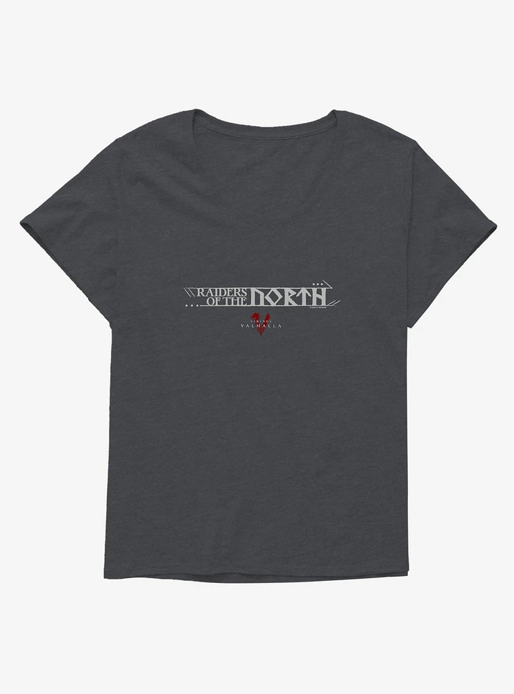 Vikings: Valhalla Raiders of the North Girls T-Shirt Plus