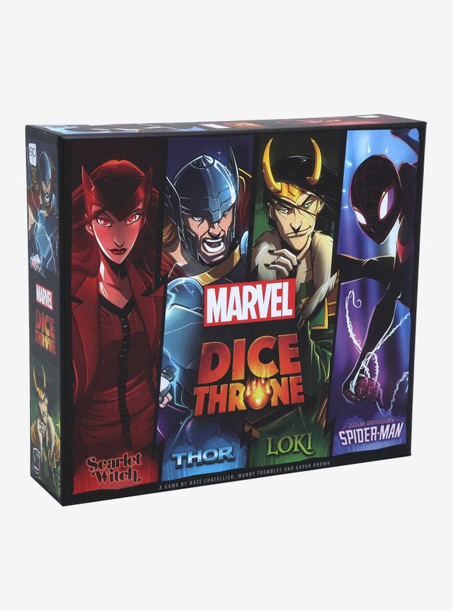 Hot Topic Marvel Dice Throne Base Board Game