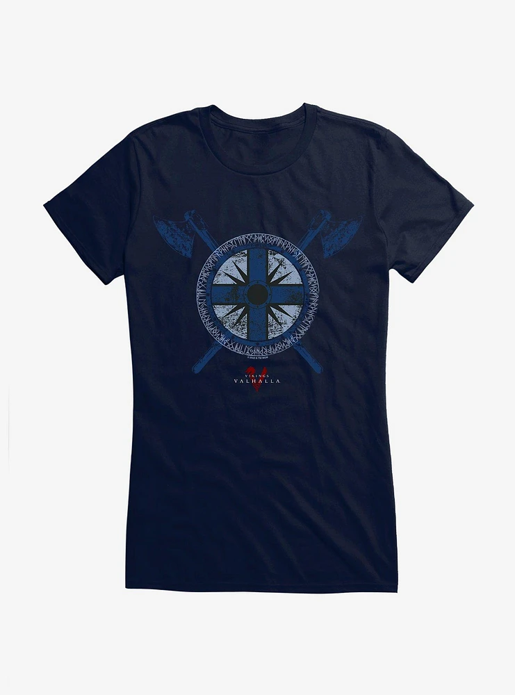 Vikings: Valhalla Canute Shield Symbol Girls T-Shirt