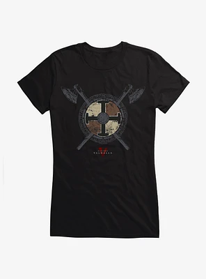 Vikings: Valhalla Haraldson Shield Symbol Girls T-Shirt