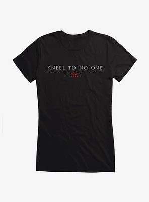 Vikings: Valhalla Kneel To No One Girls T-Shirt