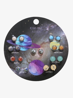 Solar Planet Stud Earring Set