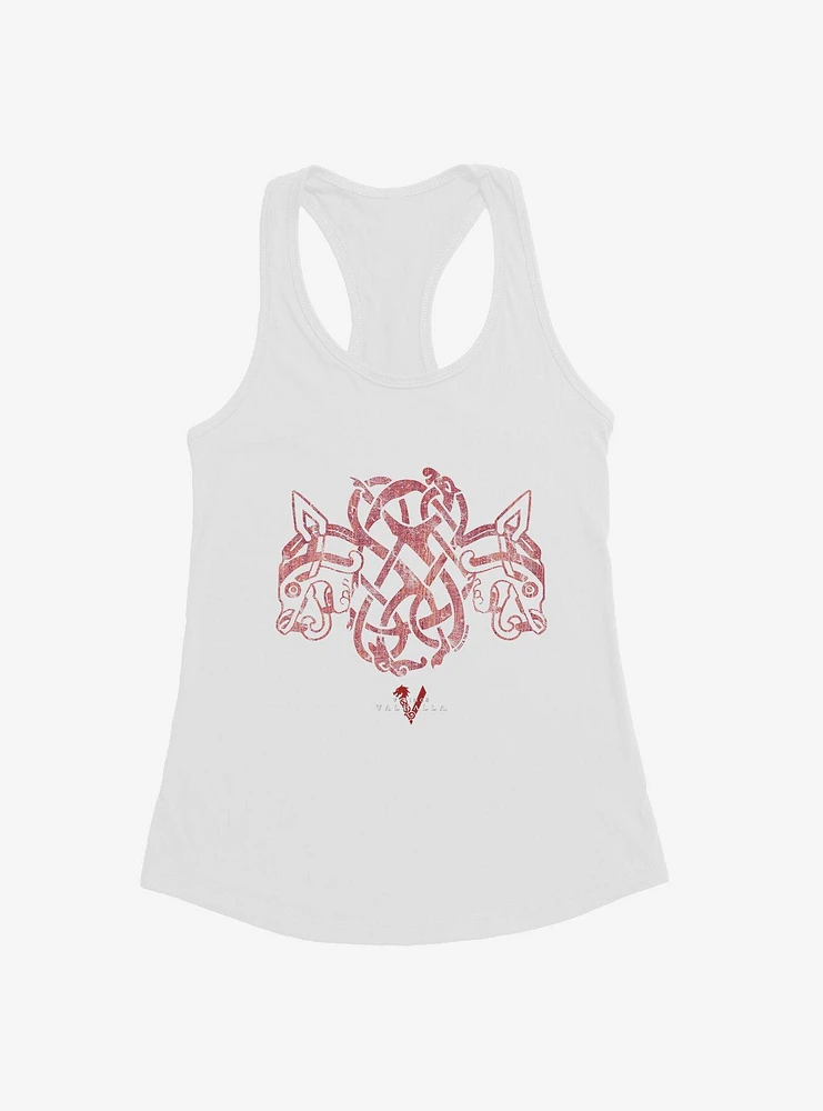 Vikings: Valhalla Faded Two Wolves Girls Tank