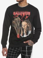 Halloween Laurie Strode Screaming Crewneck Sweatshirt