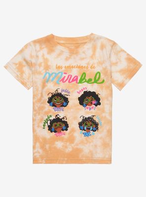 Disney Encanto Mirabel Expressions Tie-Dye Toddler T-Shirt - BoxLunch Exclusive