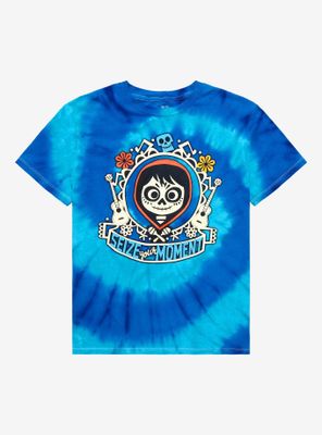 Disney Pixar Coco Seize Your Moment Youth Tie-Dye T-Shirt