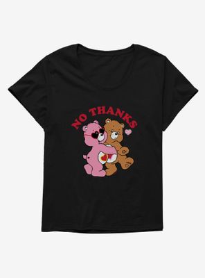 Care Bears No Thanks Womens T-Shirt Plus