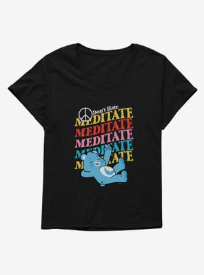 Care Bears Meditate Womens T-Shirt Plus