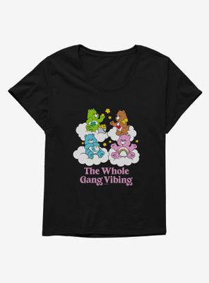 Care Bears Whole Gang Vibing Womens T-Shirt Plus