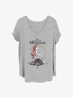 Disney The Little Mermaid Framed Anniversary Girls Plus T-Shirt