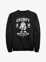 Disney Snow White and the Seven Dwarfs Always Grumpy Sweatshirt