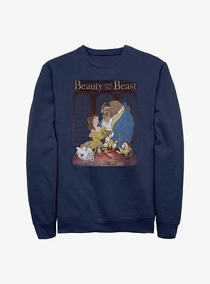 Disney Beauty and the Beast Poster Sweatshirt