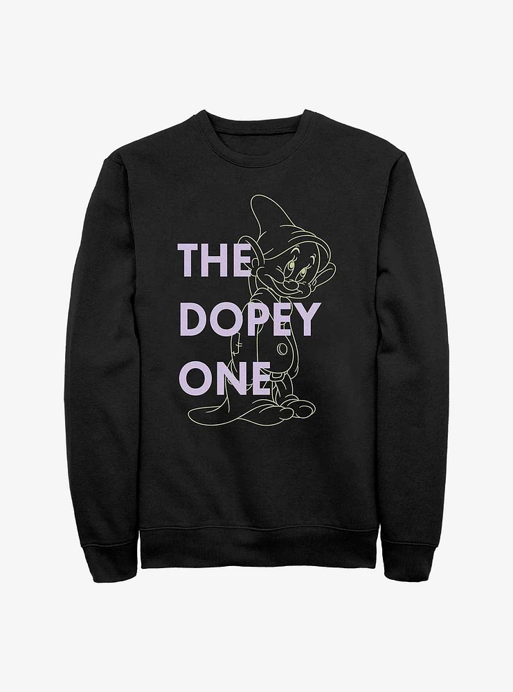 Disney Snow White and the Seven Dwarfs One Dopey Dwarf Sweatshirt