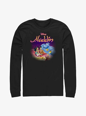 Disney Aladdin VHS Distress Long-Sleeve T-Shirt