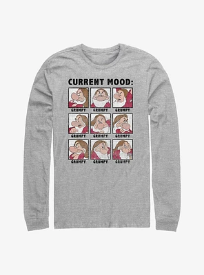 Disney Snow White and the Seven Dwarfs Current Mood Grumpy Long-Sleeve T-Shirt