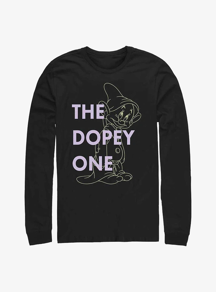 Disney Snow White and the Seven Dwarfs One Dopey Dwarf Long-Sleeve T-Shirt