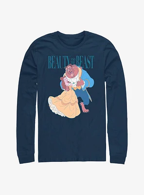 Disney Beauty and the Beast Vintage Long-Sleeve T-Shirt
